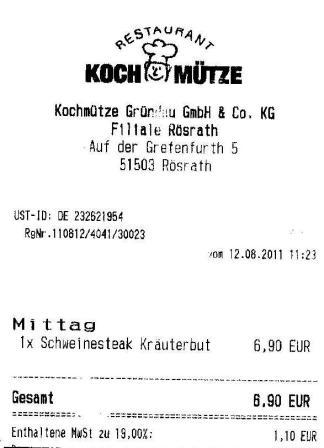 otin Hffner Kochmtze Restaurant